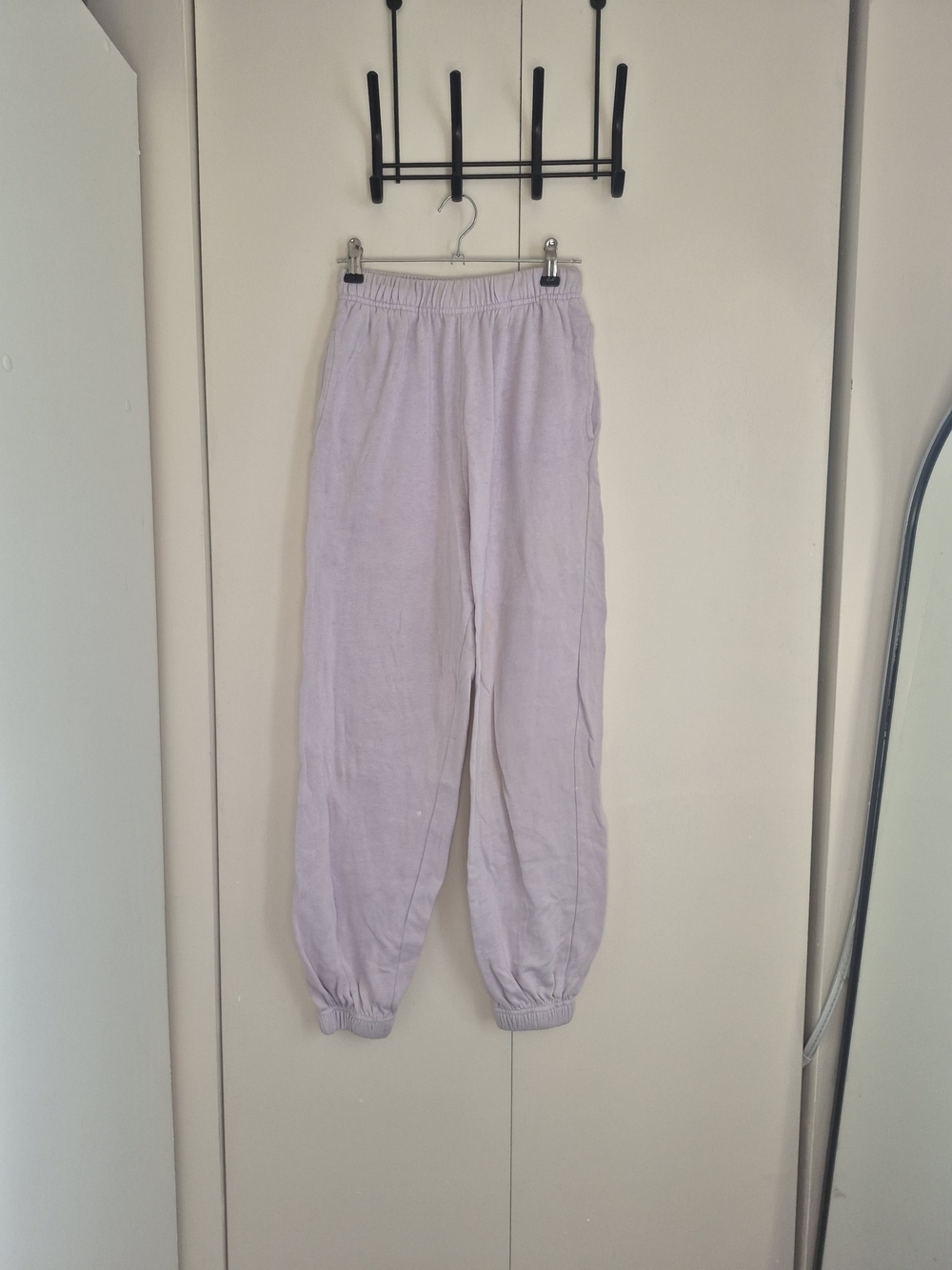 Garage Lilac Joggers - Light Purple Track Pants